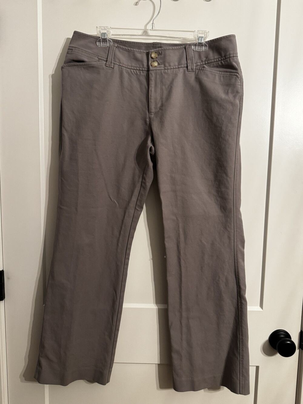 Eddie Bauer Fashion Fit Gray Career Casual Outdoor Corporate Sz 14 Gorpcore
